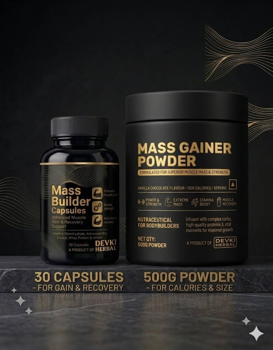 MASS GAINER & BUILDER COMBO